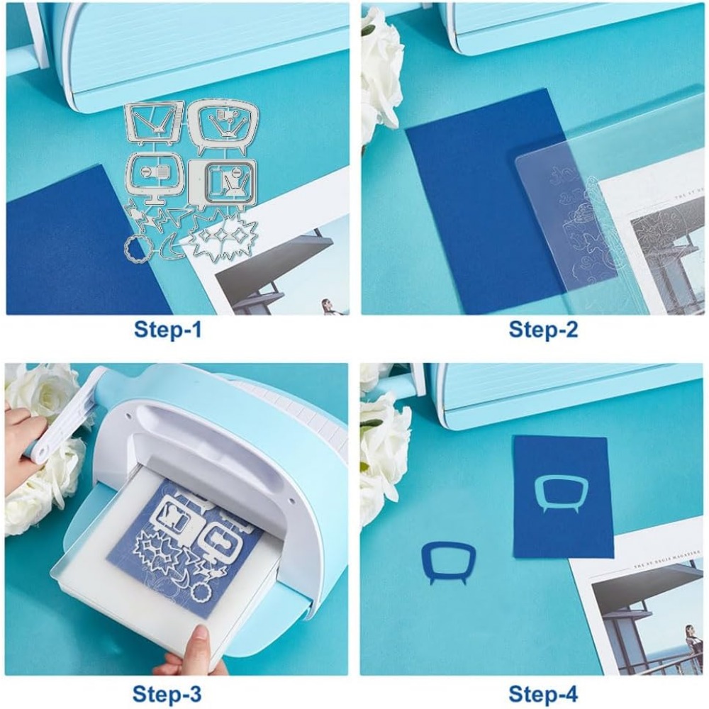 Retro TV Cutting Dies Stencils - Metal Photo Panel ulasan dan harga