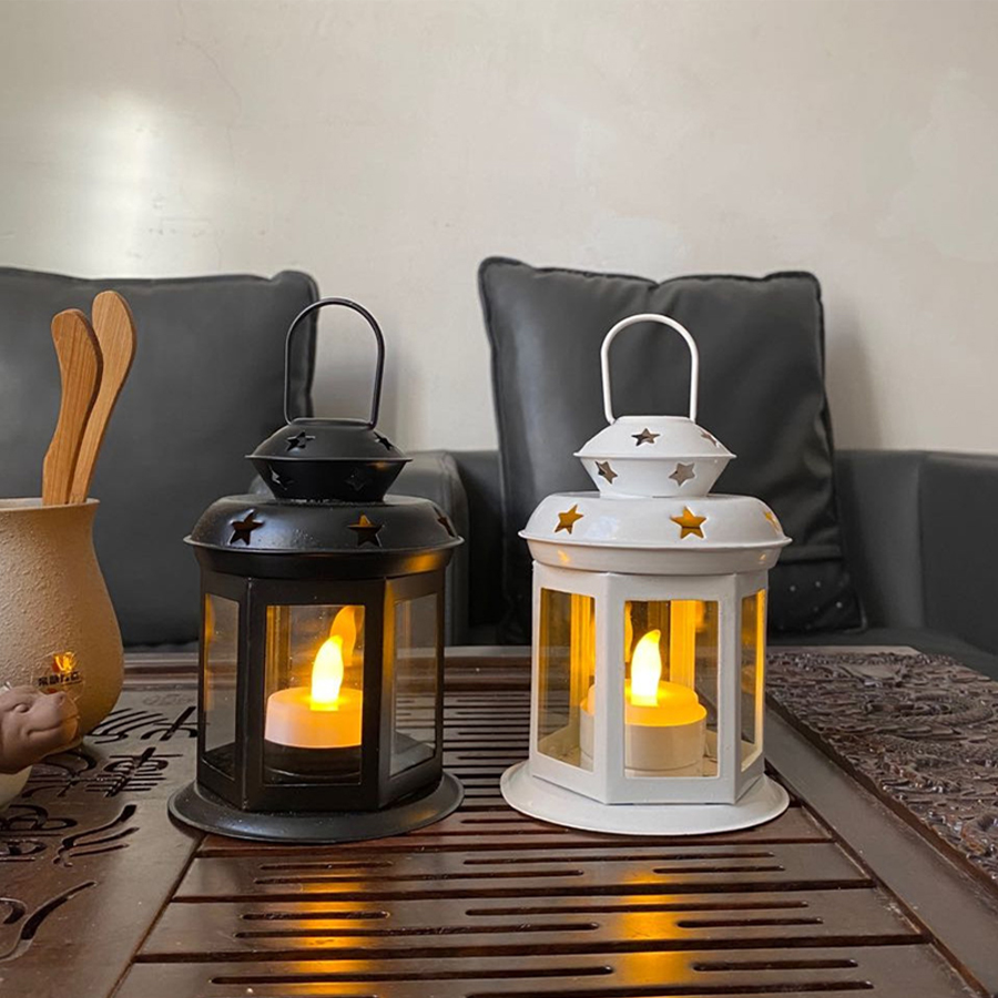 Hanging candle lamp ornament g - Metal Photo Panel ulasan dan harga