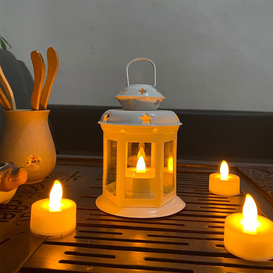 Hanging candle lamp ornament g - Metal Photo Panel ulasan dan harga