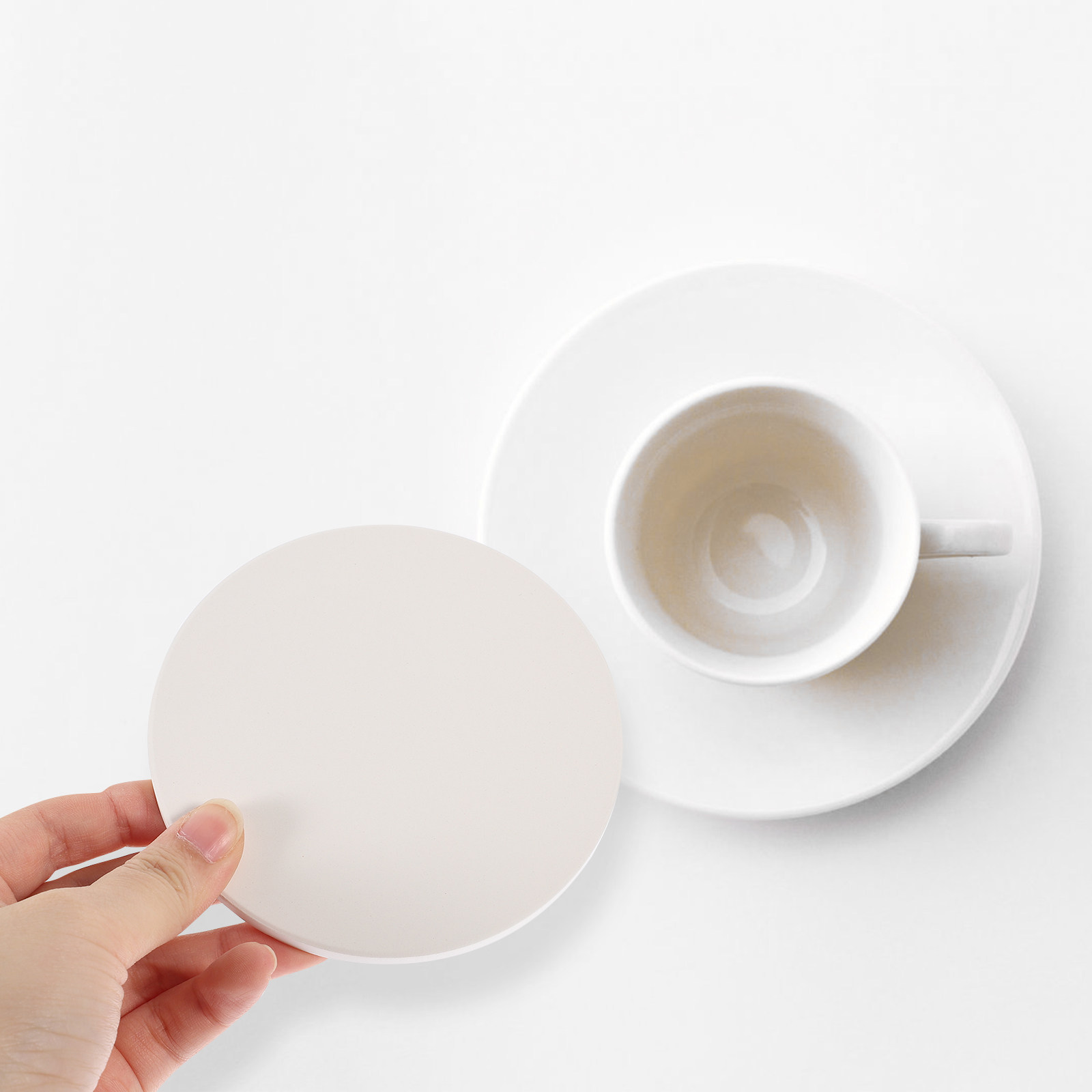 10Set Ceramic Sublimation Coas - Coaster Sublimation Blank ulasan dan harga